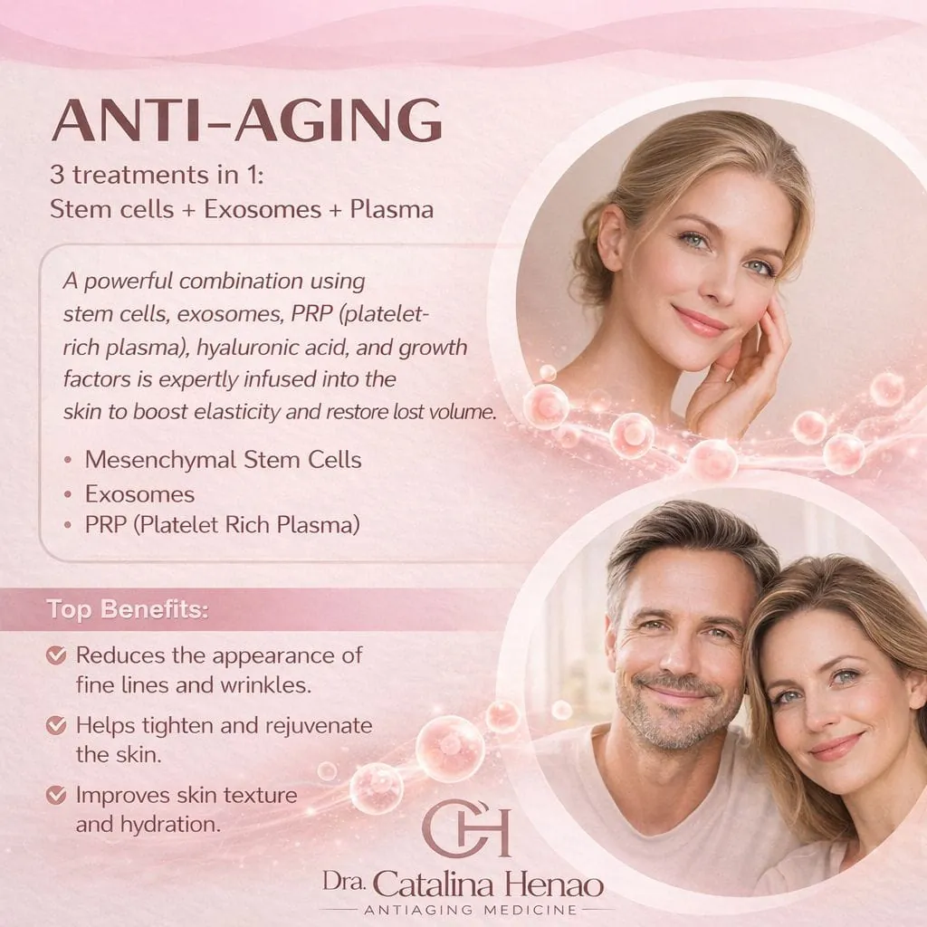 Anti-Aging Regenerative Protocol at Stem Cell Medellin